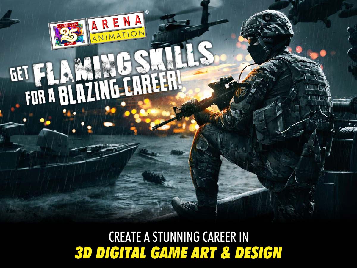 3d digital game art & design program