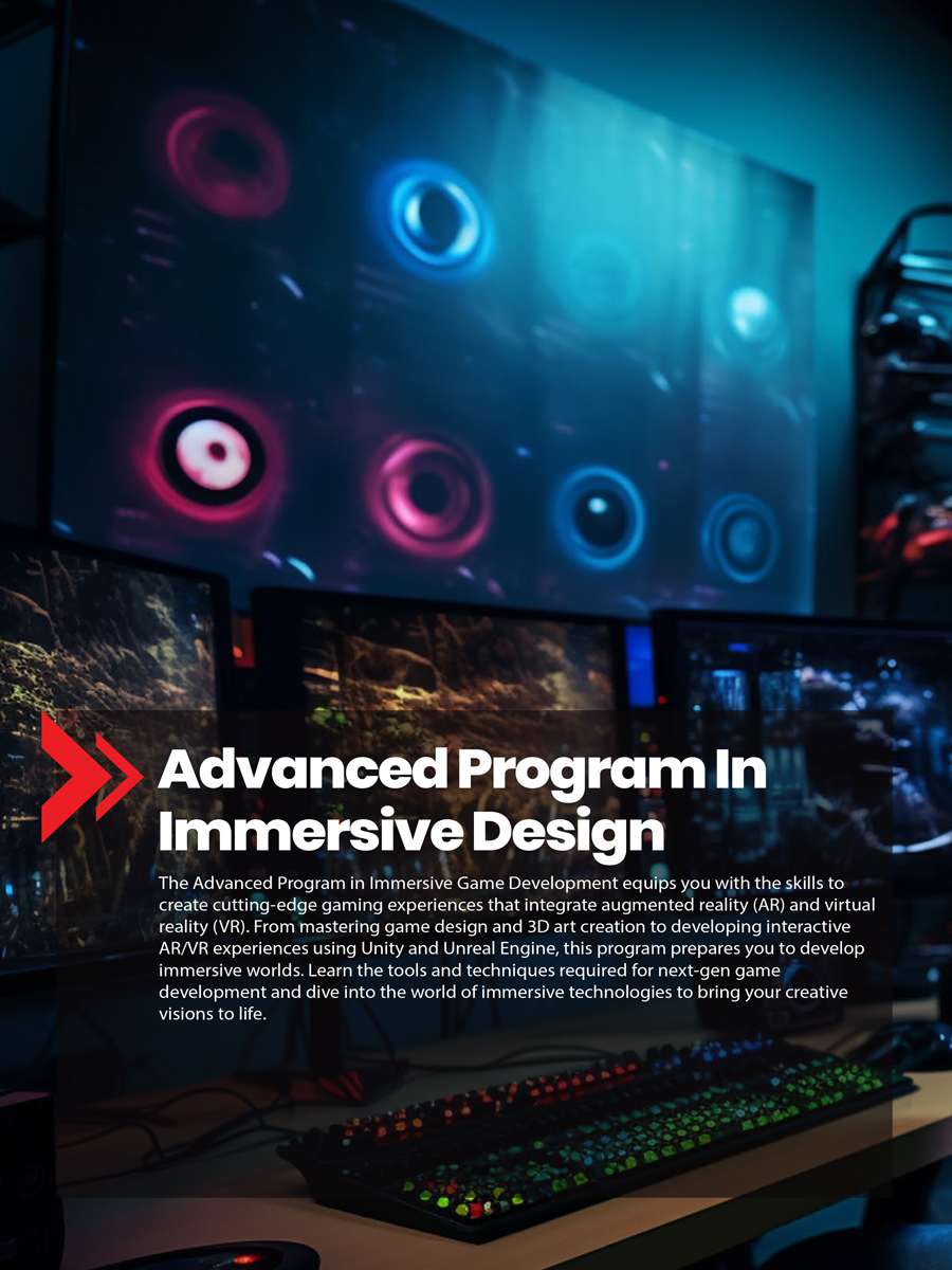 Advanced program in immersive design